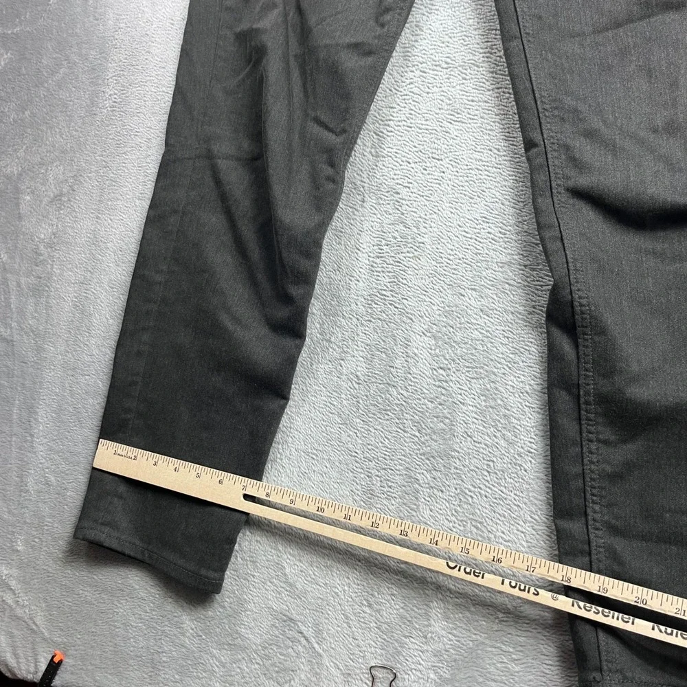 Banana Republic Travel Jean Mens 35x32 Athletic Fit Charcoal Grey Pants